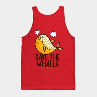 Save The Whales ! Tank Top